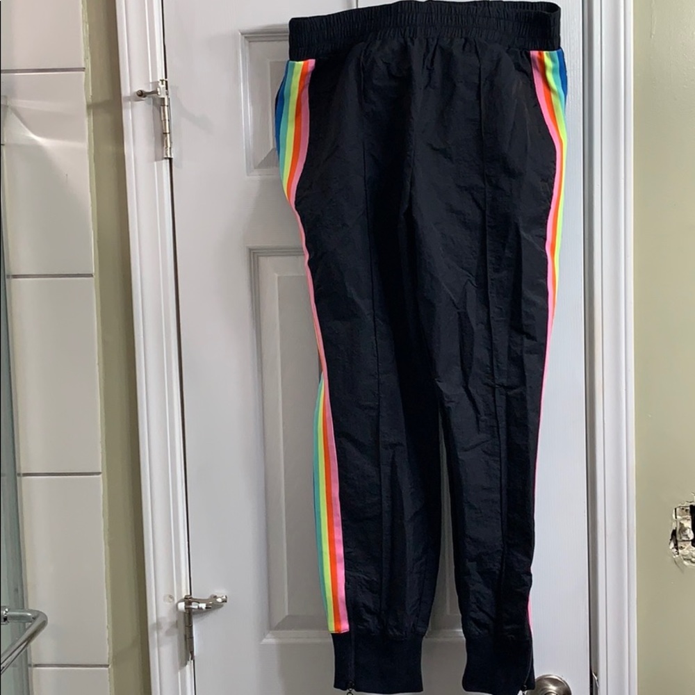 Fabletics Joggers with Colorful Side Stripes